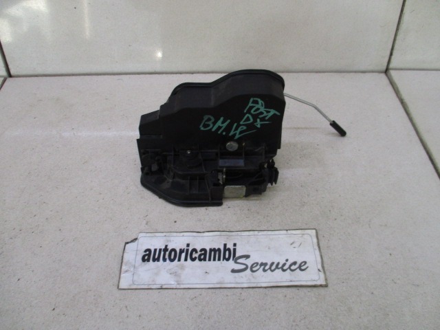 CENTRAL REAR RIGHT DOOR LOCKING OEM N. 7119501 ORIGINAL PART ESED BMW SERIE 1 BER/COUPE/CABRIO E81/E82/E87/E88 LCI RESTYLING (2007 - 2013) DIESEL 20  YEAR OF CONSTRUCTION 2008