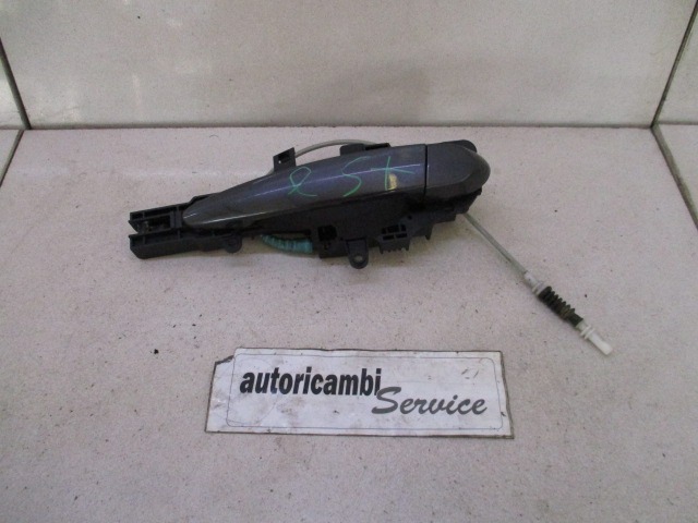 LEFT REAR EXTERIOR HANDLE OEM N. BMW ORIGINAL PART ESED BMW SERIE 1 BER/COUPE/CABRIO E81/E82/E87/E88 LCI RESTYLING (2007 - 2013) DIESEL 20  YEAR OF CONSTRUCTION 2008