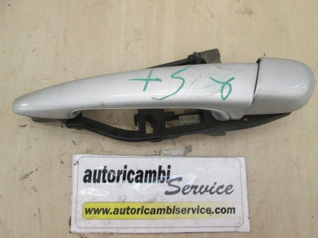 LEFT REAR EXTERIOR HANDLE OEM N. 51218241397 ORIGINAL PART ESED BMW SERIE 3 E46 BER/SW/COUPE/CABRIO (1998 - 2001) DIESEL 20  YEAR OF CONSTRUCTION 2001