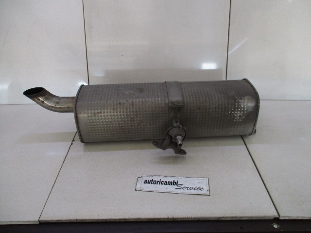 REAR SILENCER OEM N. 00001730S4 ORIGINAL PART ESED CITROEN C4 MK1 / COUPE LC (2004 - 08/2009) DIESEL 16  YEAR OF CONSTRUCTION 2009