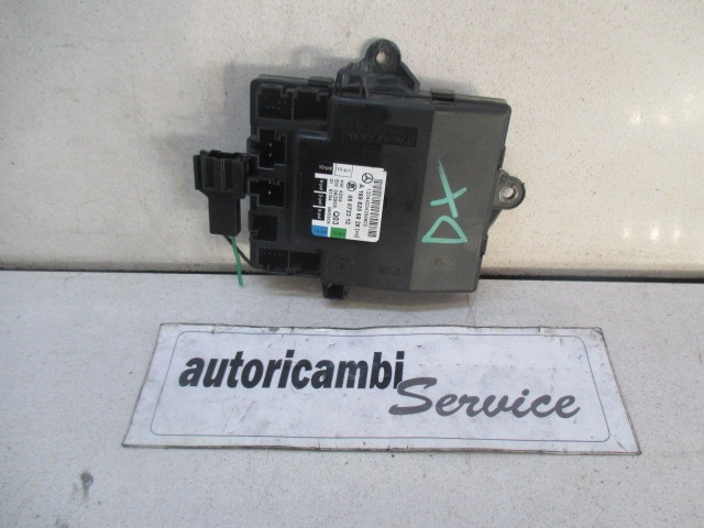 CONTROL OF THE FRONT DOOR OEM N. A1698206826 ORIGINAL PART ESED MERCEDES CLASSE A W169 5P C169 3P (2004 - 04/2008) DIESEL 20  YEAR OF CONSTRUCTION 2006