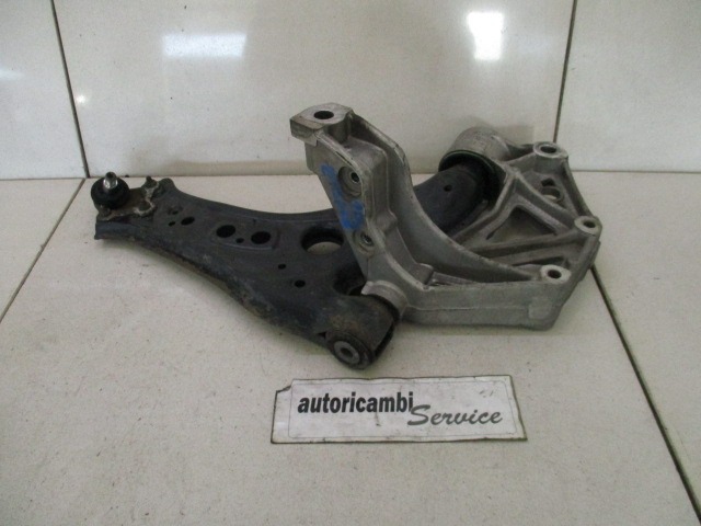 WISHBONE, FRONT RIGHT OEM N. 6Q0407151 ORIGINAL PART ESED VOLKSWAGEN POLO (2005 - 10/2009) BENZINA 14  YEAR OF CONSTRUCTION 2008