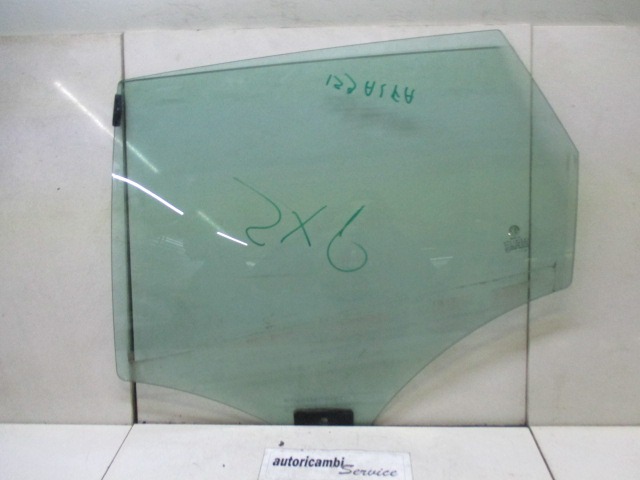DOOR WINDOW, TINTED GLASS, REAR LEFT OEM N. 50516453 ORIGINAL PART ESED ALFA ROMEO 159 939 BER/SW (2005 - 2013) DIESEL 19  YEAR OF CONSTRUCTION 2009