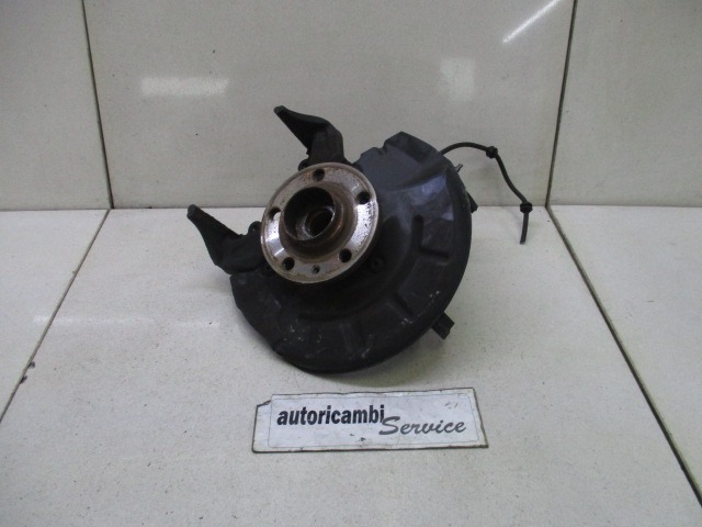 CARRIER, LEFT / WHEEL HUB WITH BEARING, FRONT OEM N. 6Q0407255 ORIGINAL PART ESED VOLKSWAGEN POLO (2005 - 10/2009) BENZINA 14  YEAR OF CONSTRUCTION 2008