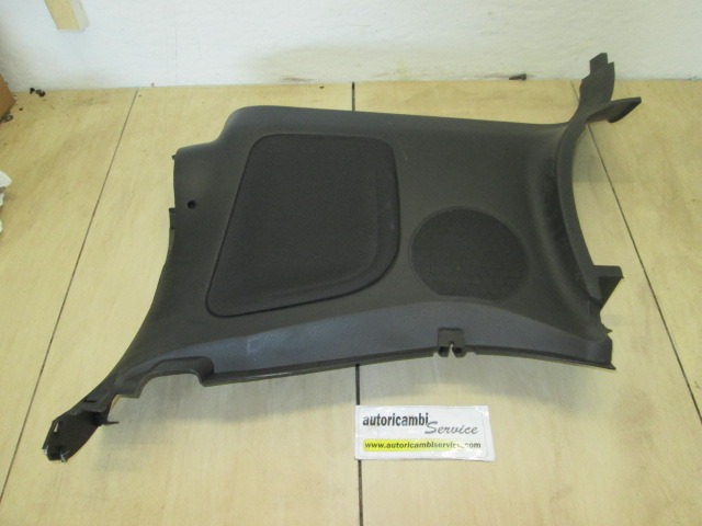 LATERAL TRIM PANEL REAR OEM N. 96541413ZD ORIGINAL PART ESED PEUGEOT 207 / 207 CC WA WC WK (2006 - 05/2009) BENZINA 16  YEAR OF CONSTRUCTION 2009