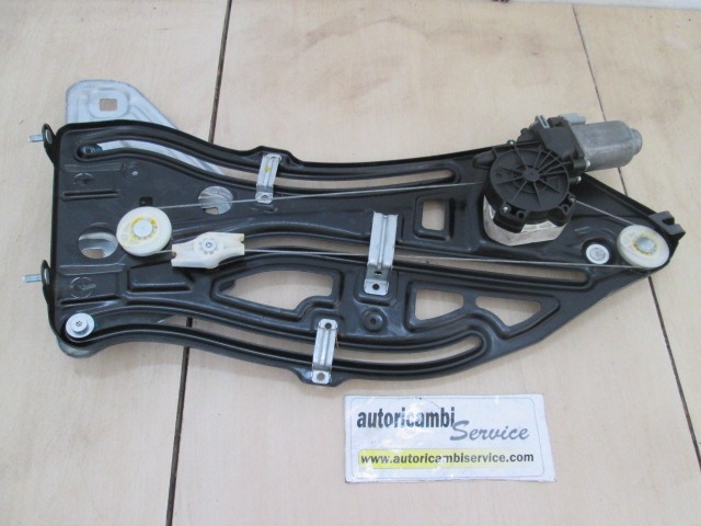 DOOR WINDOW LIFTING MECHANISM REAR OEM N. 9680072480 987476-100 ORIGINAL PART ESED PEUGEOT 207 / 207 CC WA WC WK (2006 - 05/2009) BENZINA 16  YEAR OF CONSTRUCTION 2009