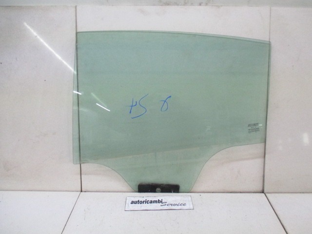 DOOR WINDOW, TINTED GLASS, REAR LEFT OEM N.  ORIGINAL PART ESED FIAT BRAVO (01/2011 - 2014) DIESEL 16  YEAR OF CONSTRUCTION 2011