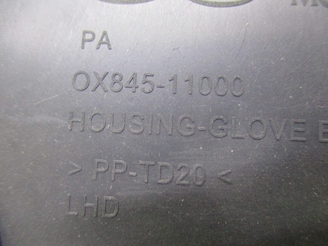 GLOVE BOX OEM N. 845-11000 ORIGINAL PART ESED HYUNDAI I10 (2008 - 11/2010) BENZINA/GPL 11  YEAR OF CONSTRUCTION 2009