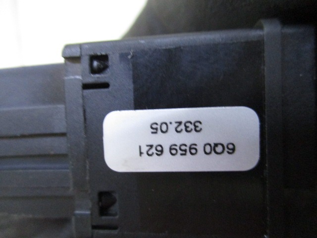 VARIOUS SWITCHES OEM N. 6Q0959621 ORIGINAL PART ESED VOLKSWAGEN POLO (2005 - 10/2009) BENZINA 14  YEAR OF CONSTRUCTION 2006