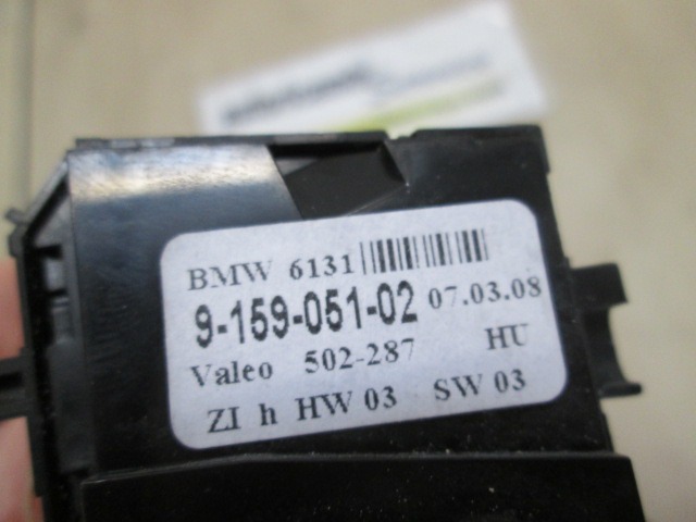 VARIOUS SWITCHES OEM N. 61319159051 ORIGINAL PART ESED BMW SERIE 5 E60 E61 (2003 - 2010) DIESEL 30  YEAR OF CONSTRUCTION 2008