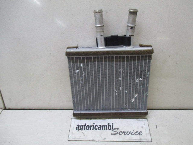 HEATER RADIATOR OEM N. 96887038 ORIGINAL PART ESED CHEVROLET KALOS (2005 - 2008) BENZINA 12  YEAR OF CONSTRUCTION 2006