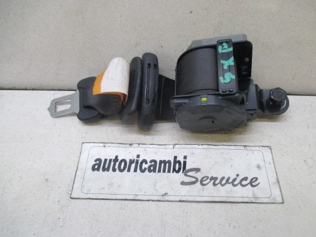 SEFETY BELT OEM N.  ORIGINAL PART ESED CHEVROLET KALOS (2005 - 2008) BENZINA 12  YEAR OF CONSTRUCTION 2006