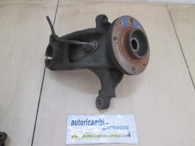 CARRIER, RIGHT FRONT / WHEEL HUB WITH BEARING, FRONT OEM N. 1607557580 ORIGINAL PART ESED CITROEN C3 / PLURIEL (2002 - 09/2005) DIESEL 14  YEAR OF CONSTRUCTION 2005