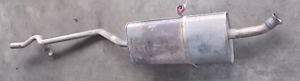 REAR SILENCER OEM N. 1694906310 ORIGINAL PART ESED MERCEDES CLASSE A W169 5P C169 3P (2004 - 04/2008) BENZINA 15  YEAR OF CONSTRUCTION 2005