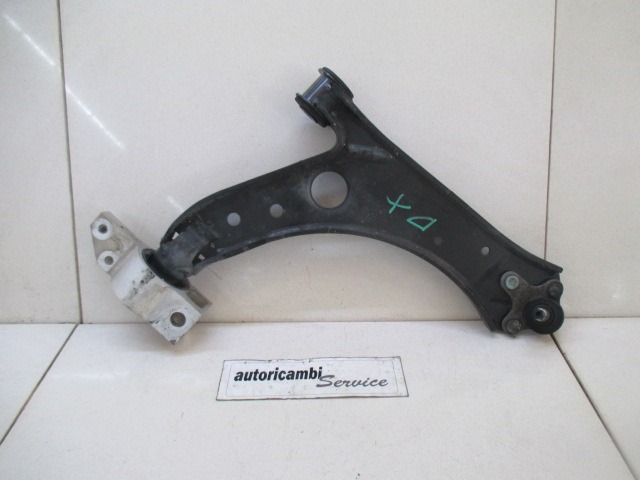 WISHBONE, FRONT RIGHT OEM N. 1K0407190 ORIGINAL PART ESED AUDI A3 8P 8PA 8P1 (2003 - 2008)BENZINA 20  YEAR OF CONSTRUCTION 2005